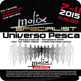 Molix Specialist da Universo Pesca a Pontedera!