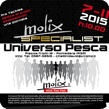 Molix Specialist da Universo Pesca a Pontedera!