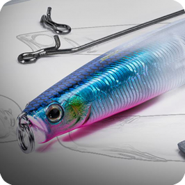 The new Jig Minnow “Baitfish” Series